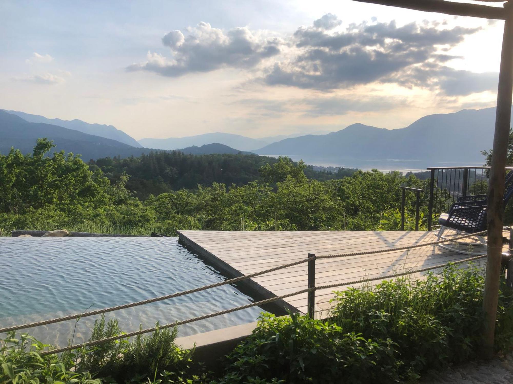 Agriturismo Voeuja Lago Maggiore Luino Extérieur photo